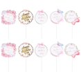 thumbnail image 1 of Mother's Day Themed Cake Decor Paper Ornaments for Baking 10Pcs Toppers, 1 of 3