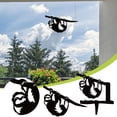 thumbnail image 1 of Fiudx Estatua de Perezoso para Jardín, Divertido Adorno de Metal para Exteriores, Material de Hierro Resistente a La Oxidación, Decoración para Árboles o Cercas, Ideal para Patios o Terrazas, Regalo, 1 of 2