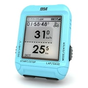 PYLE-SPORT PSBCG90BL - Smart Bicycling Computer with GPS Performance & Navigation Analysis Software and ANT+ Technology for Biking, Training, Exercise, Fitness (Blue Color)