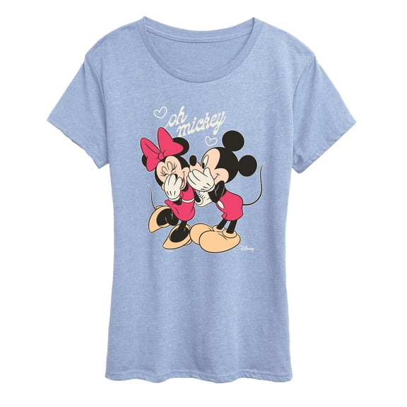 Disney - Oh Mickey - Women's Short Sleeve Graphic T-Shirt