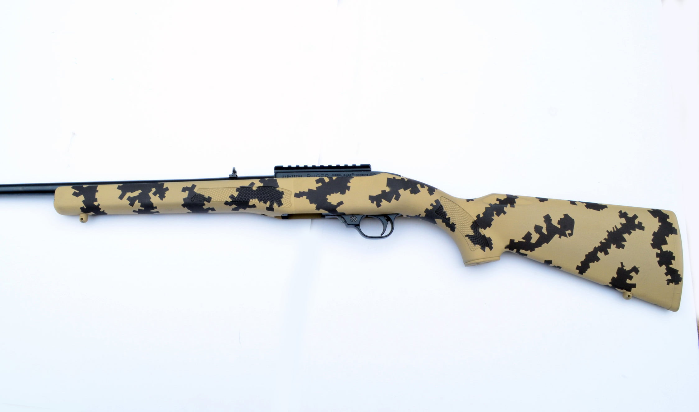 Camouflage EasyPeel Spray Paint Cerakote Camo Gun Model Stencils RC Mask 8  PACK 