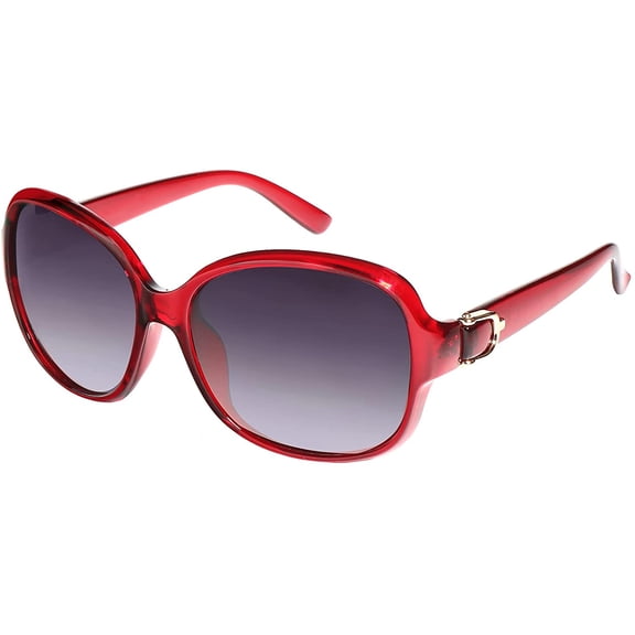 EFEClassic Oversized Polarized Sunglasses for Women Composite TR90 Frame UV 400 Protection Fashion Retro Eyewear
