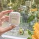 thumbnail image 5 of Funda para Airpods 1 y 2 YONGSHENG Funda blanda transparente diseño de reproductor de música divertido Kawaii con colgante de aguacate, 5 of 5