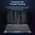 thumbnail image 3 of Creality K1C PEI Build Plate 235x235mm-Without Soft Magnetic Easy Model Removal Excellent Heat Resistance and, 3 of 8