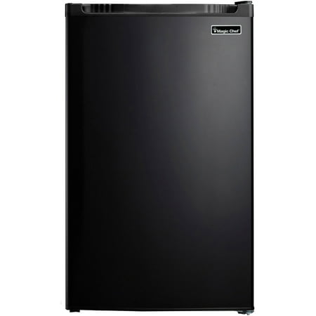 Magic Chef 4.4 Cu. ft. 19.5  Wide Compact Single Door Refrigerator  Black