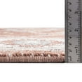 thumbnail image 5 of Unique Loom Eco Traditional Collection Area Rug - Animate (4' x 6' Rectangle Dusty Rose/Black), 5 of 7