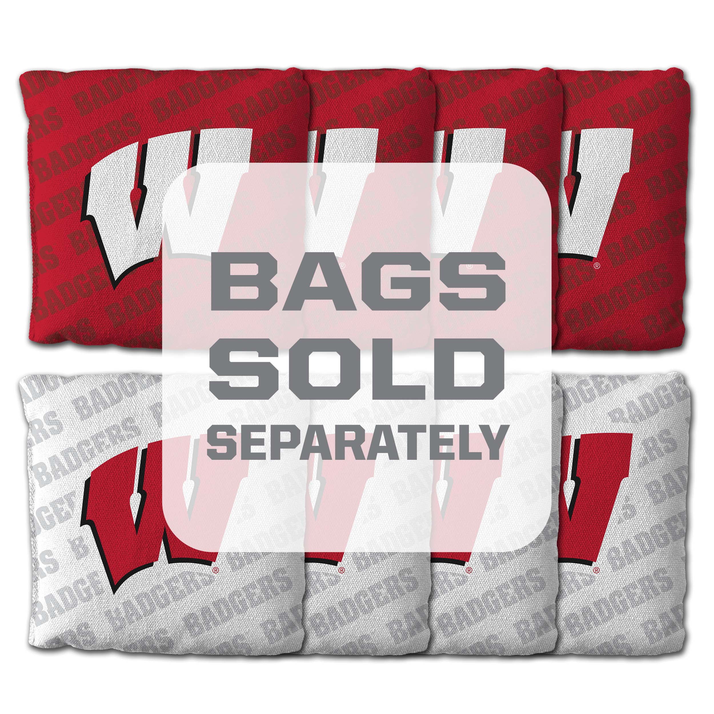 YouTheFan NCAA Wisconsin Badgers 2' x 4' Cornhole Game No Bags