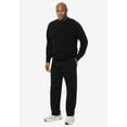 thumbnail image 4 of KingSize Men's Big & Tall French Terry Crewneck Sweatshirt, 4 of 4