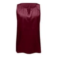 thumbnail image 6 of Womens Summer Satin Casual Ruffle Short Sleeve Crewneck Tops Medium T Shirt Exercise Shirts Women Tops Women Casual Women Casual Tee T Shirt Athletic Wear Women Womens Short Sleeve Tops Shirt Set, 6 of 6