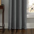 thumbnail image 3 of Curtainworks Panneau de Rideau Lenox, 144 Pouces, Gris, 3 of 5