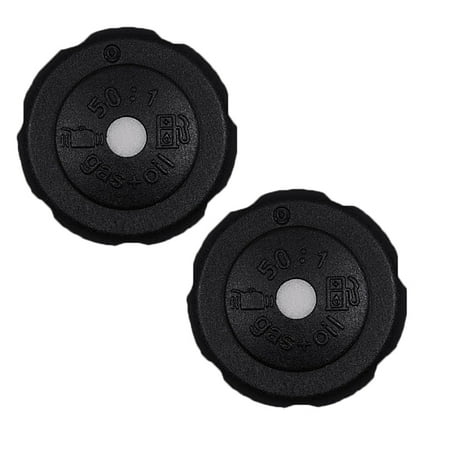 Homelite 2 Pack Of Genuine OEM Replacement Fuel Cap Assemblies 310817001-2PK