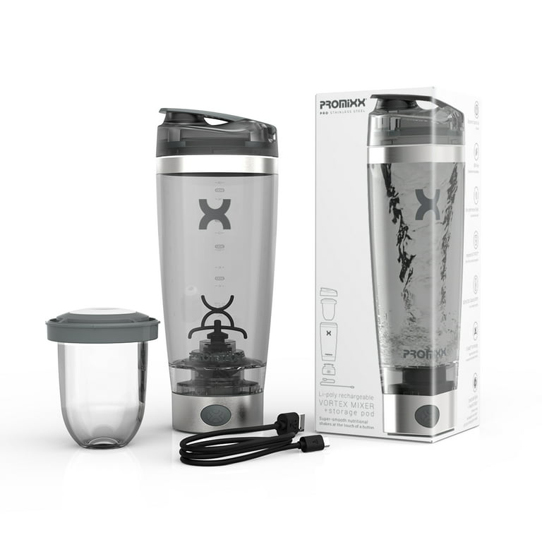 Promixx Pro Shaker Bottle | Rechargeable, Powerful for Smooth Protein  Shakes | includes Supplement S…See more Promixx Pro Shaker Bottle 