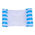 thumbnail image 3 of Flotador inflable para piscina Colamx hamaca de Rayas azules, 3 of 8
