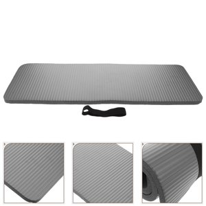 Homoyoyo Yoga Mat for Wrist and Elbow Protection Grey Extra Padding for Yoga 1Pcs