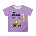 thumbnail image 1 of T-shirts pour Garçons Filles T-Shirt Graphique à Col Rond T-Shirt pour Tout-Petits Hauts pour Filles 6-7 Ans, 1 of 4