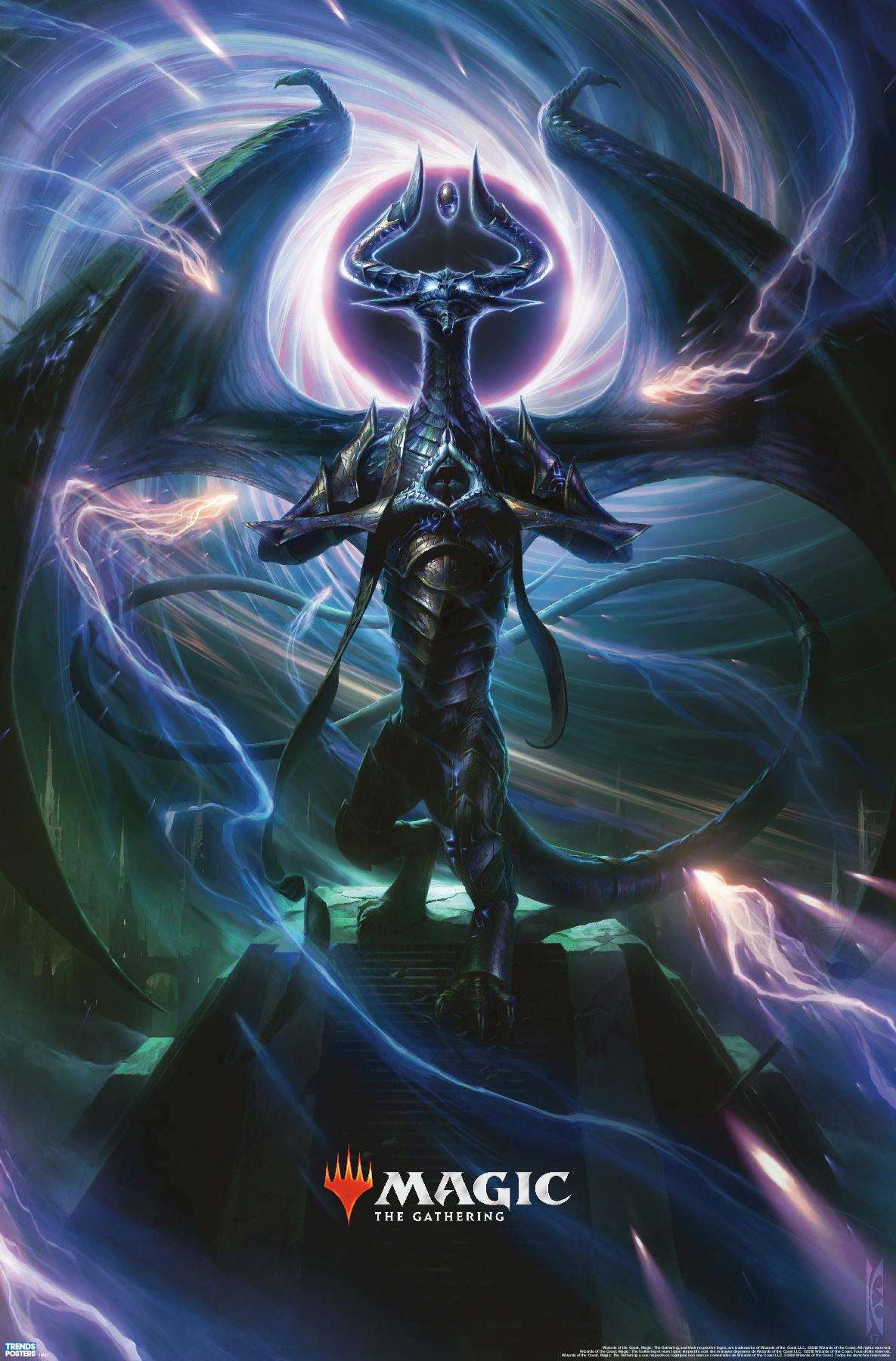 Magic The Gathering Dragon God Poster Walmart Walmart