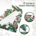 thumbnail image 3 of PYYNA-80 Sheet Christmas Stationery Paper Xmas Pine Cones Berries Foliage Letterhead Letter Writing Paper for Holiday Notes Greeting Cards Invitations Office School Printing, 8.5 x 11 Inch, 3 of 3