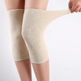 thumbnail image 3 of 1 Pair Knee Support Protector Leg Arthritis Injury Gym Sleeve Elasticated Bandage knee Pad Knitted Kneepads Warm, 3 of 5