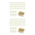 thumbnail image 4 of xinxixnxx 130x Gold Paper Clips Metal Journaling Paper Clamps Paperclips Stainless Paper Document Note 2Set, 4 of 6