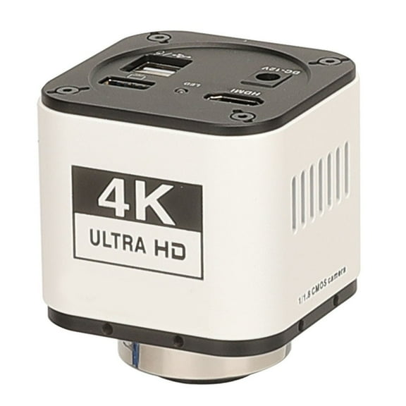 4K UHD 30fps Bulit-in Sensor USB Output Digital Industrial Microscope Camera