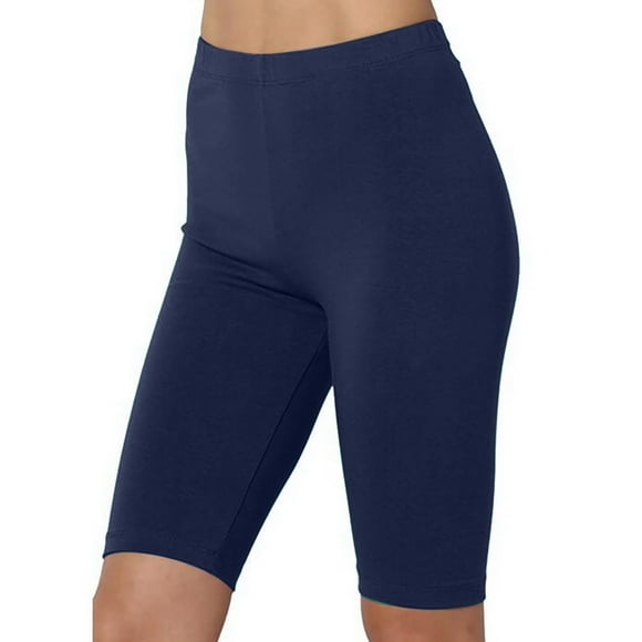 TIMIFIS Womens Biker Shorts Slim Fashion Casual Shorts Stretchy High Waist Workout Biker Short Athletic Comfy Short