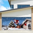 thumbnail image 5 of Huanglei Garage Banner With Santa Snowman For Outdoor Garage Door Holiday Sign, 5 of 5