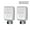 2pcs Thermostats, variant on 3.0 Heating Temperature Controller Smart Speaker Voice Control Thermostat Compatible ,Easy to Operate
