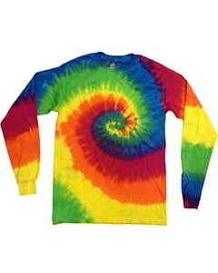 CD2000 Tie-Dye Adult Long-Sleeve Tie-Dyed T-Shirt