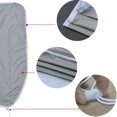 thumbnail image 4 of Premium Ironing Board Cover - Heavy-Duty Cotton with Elastic Edge, Heat-Resistant Padding for Smooth Ironing (4 Sizes: S/M/L/XL) - Ideal for Home & Commercial Use, 4 of 5