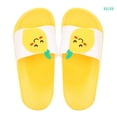 thumbnail image 1 of Calcetines tipo pantuflas para niños con estampado divertido de frutas, elásticos, antideslizantes y transpirables para tallas 32 a 33, 1 of 8
