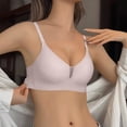 thumbnail image 3 of Timegard Seamless Bras for Women No Underwire Adjustable Strap Full Support Breathable Comfy Daily Bras, 3 of 6