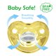 thumbnail image 4 of Chupete ANFENG Bling personalizado Golden Baby con clips (C), 4 of 6