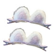 thumbnail image 3 of 2Pcs Plush Cat Ear Hair Clips Jewelry Cute Hair Accessories Animal Cosplay Hair, 3 of 8