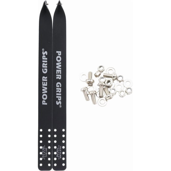Power Grips Fixie Strap Set , Black