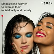 PUPA Milano Vamp! Compact Duo Eyeshadow, 009 Silver Stone, 0.078 oz