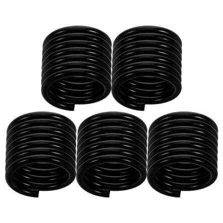 Masteelf 5pcs Air Hose Chuck Spring For Quick Connect Air Nozzle And Tire Inflator Attachment Car Accessoy Portable Air Pump Replacement Part