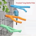 thumbnail image 6 of Bird Perch Sand Covering Stand Toy Keeping Nails Trim and Beaks Smooth Perfect Length for Lovebirds Finches, 6 of 9