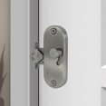 thumbnail image 4 of 90 Right Angle Sliding Door Lock with Sliding Door Lock Buckle and Barn Door Lock, 4 of 4