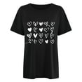 thumbnail image 4 of kamemi Oversized Tshirts for Women Women's Long Sleeve Core Cotton T-Shirt(Black,M), 4 of 4