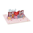 thumbnail image 4 of 3D Pop Up Mother's Day Card, Best Mom Ever Floral Greeting Card with Envelope for Mom Gift, 4 of 5