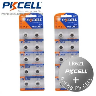 LiCB 20 Pack SR621SW 364 164 363 AG1 Battery 1.5V Button Cell Watch  Batteries