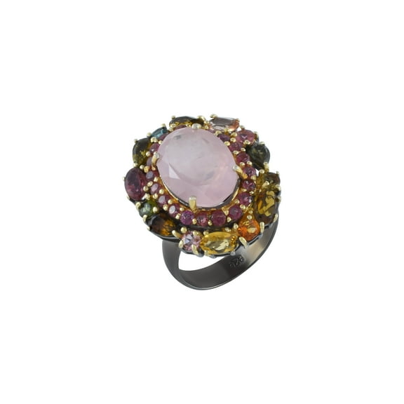 Rose Quartz Gemstone Ring