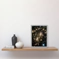 thumbnail image 2 of Hubble Space Telescope Image Abell 370 Galaxy Cluster NASA's Great Observatories Capture Earliest Stages Of Intergalactic Evolution Artwork Framed Wall Art Print A4, 2 of 5