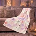 thumbnail image 6 of Cute Boo Buddies Cartoon Ghosts Mugs Envelopes Pink, Festive Halloween Scene, Warm Flannel Blanket for Living Room and Family Room, Art Lovers Halloween Gift, Festive Home Decor, 6 of 9