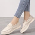 thumbnail image 3 of CHICVOMEY Loafers for Womens Penny Loafers Comfortable Lightweight Casual Slip On Flats for Work & Walking Dress Shoes, 3 of 7