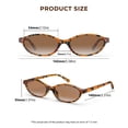 thumbnail image 6 of KALIYADI Polarized Cat Eye Sunglasses for Women Vintage Cateye Sun Glasses UV400 Protection(3 Pack), 6 of 8
