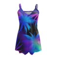thumbnail image 4 of Vestido de tirantes sin mangas estampado con cuello en V a la moda de verano para mujer Pompotops ghjkhdj4595, 4 of 5