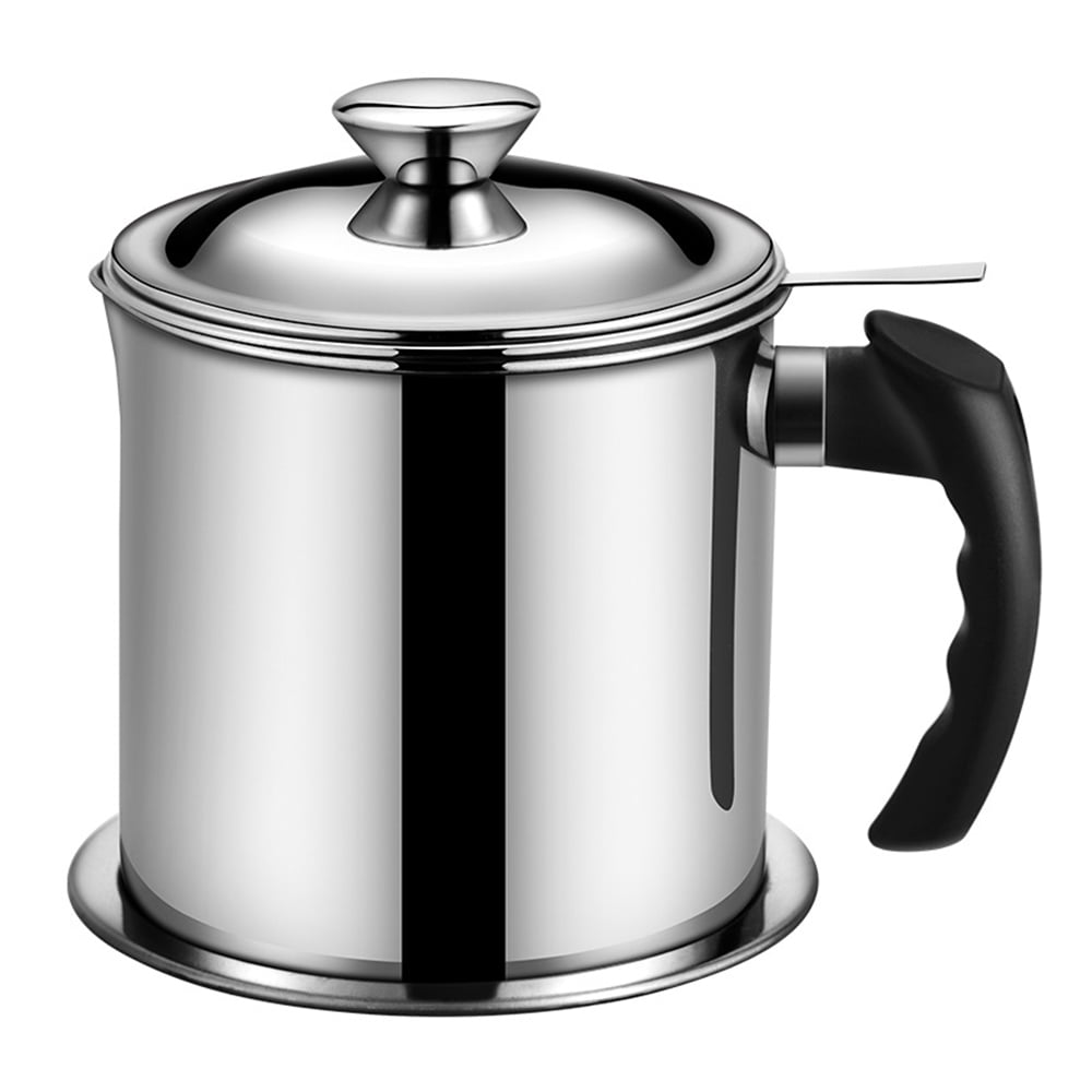 Kitchen Cooking Large Capacity Filter Oil Pot AntiLeak Oil Storage
