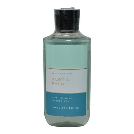 Bath and Body Works Aloe & Palm Shower Gel Wash (10 FL OZ / 295 mL)