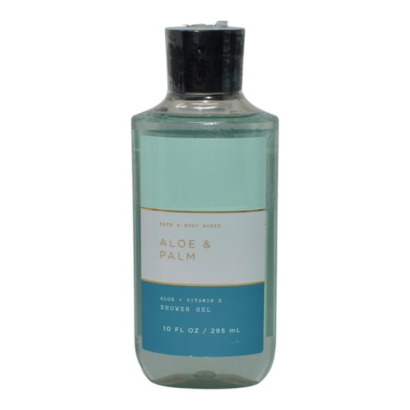 Bath and Body Works Aloe & Palm Shower Gel Wash (10 FL OZ / 295 mL)